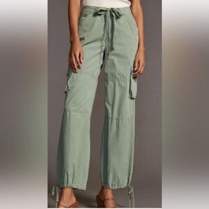 Women's Green Cargo Pants